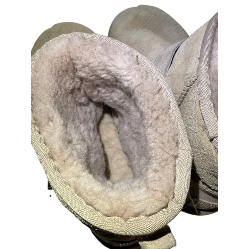 Ugg Brown Boot Marilu Double Diamond Swarovski Crystal Size 9 US‎